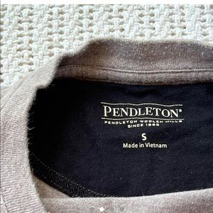 Pendleton brown long sleeve